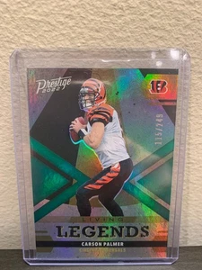 CARSON PALMER 2022 Panini Prestige #LL-21 Living Legends Green Xtra Points /249 - Picture 1 of 2