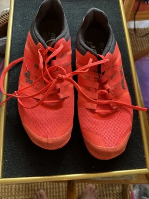 Zapatos de entrenamiento cruzado Inov-8 F-Lite 235 para mujer talla 7,5 rojo negro caída cero Foto 1 de 4