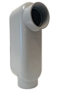 Cuerpo conducto gris RLB200 2" tipo LB - Imagen 1 de 8