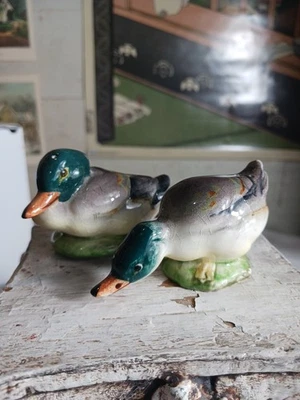 Salero y pimentero vintage años 50 Mallard Ducks Japón. Foto 1 de 4