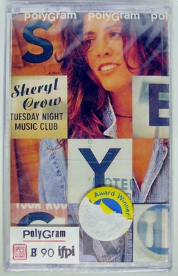 SHERYL CROW Tuesday Night Music Club Country Rock New Music Cassette Tape Sealed - Image 1 of 2