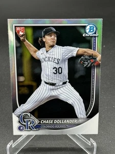 2025 Bowman Chrome Chase Dollander Red rookie refractor RC - Picture 1 of 2