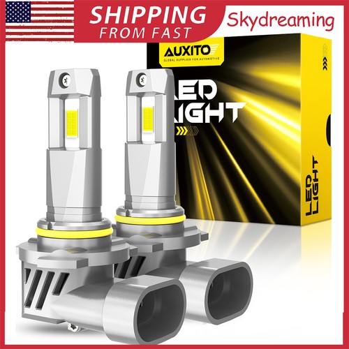 CANBUS 9005 LED Headlight Super Bright Bulb Kit White 160000LM High/Low ...