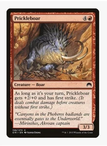 Prickleboar | Boar | Magic Origins (ORI) | MTG Magic Card | LP-NM - Picture 1 of 3