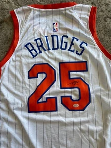 Mikal Bridges Signed Autograph Auto New York Knicks City Jersey PSA/DNA - Picture 1 of 4