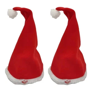 Santa Hat Interactive Music Playbacks Swing Design Holiday Celebration Gifts - Picture 1 of 8