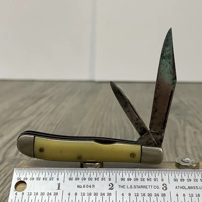 Pre 1956 Imperial EE. UU. Cacahuete 2 hojas asas de plástico sólido (125) Foto 1 de 4