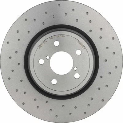 Rotor de freno de disco delantero Mechanics Choice para Subaru Forester 2005-2018, Legacy Foto 1 de 4