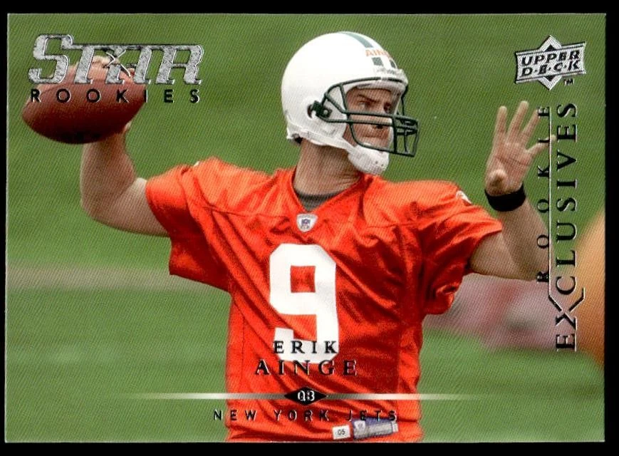 2008 Upper Deck Rookie Exclusives Erik Ainge - Image 1 of 2