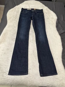 Pilcro and the Letterpress No. 27 Anthropologie Bootcut Jeans Dark Wash 30x35 - Picture 1 of 9