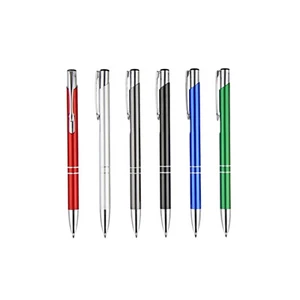 Full Metal Ballpoint Pen 1mm Black Ink Gel Pen Office Writing Stationery FashiCQ - Picture 1 of 28