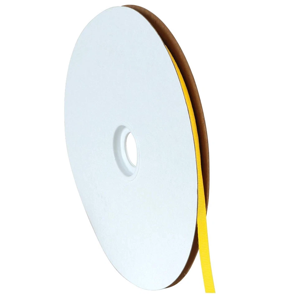 1/4in. Wide Yellow Grosgrain Ribbon - 50 Yard Spool (00831) - Image 1 of 1