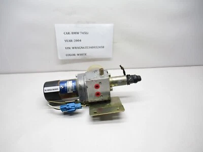 BMW 745i 745Li 750i 2002-2008 tapa maletero motor bomba elevadora hidráulica 7015009 OEM Foto 1 de 4