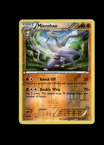 Pokemon 2012 Moderate Play Mienshao Boundaries Crossed REVERSE 88/149 Card - Picture 1 of 1