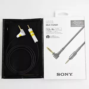 Cable para auriculares SONY (1,2 m) enchufe estándar equilibrado conexión 4,4 mm MUC-S12NB1 - Imagen 1 de 5