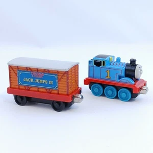 Take Along Thomas & Friends Diecast Metal THOMAS ENGINE 2002 & MOVIE CAR 2003 - Picture 1 of 9