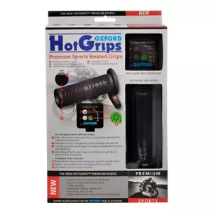 Oxford HotGrips Premium Sports - Motorbike/Motorcycle Heated Grips- OF692 - Picture 1 of 4