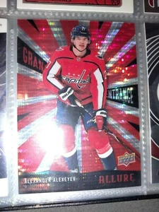 2020-21 Upper Deck Allure Grand Entrance Red Alexander Alexeyev #GE-24 Rookie RC - Picture 1 of 2
