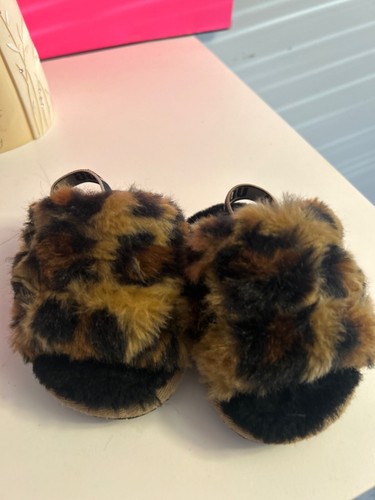 UGG Sandali Fluff Sì Slide Leopardati