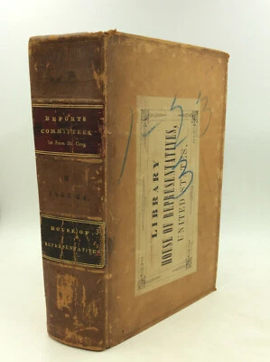 REPORTS - COMMITTEES OF THE HOUSE OF REPRESENTATIVES, 23rd Congress, 2nd Session - Image 1 of 4