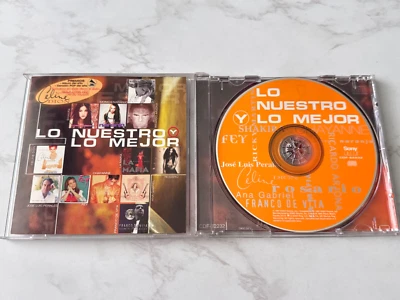 Lo Nuestro Y Lo Mejor CD ORIGINAL 1997 Sony Latin Monica Naranjo, La Mafia RARO! - Image 1 of 4