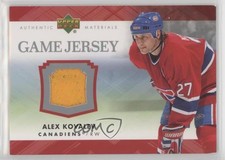 2007-08 Upper Deck Game Jersey Series 1 Alex Kovalev #J-AK