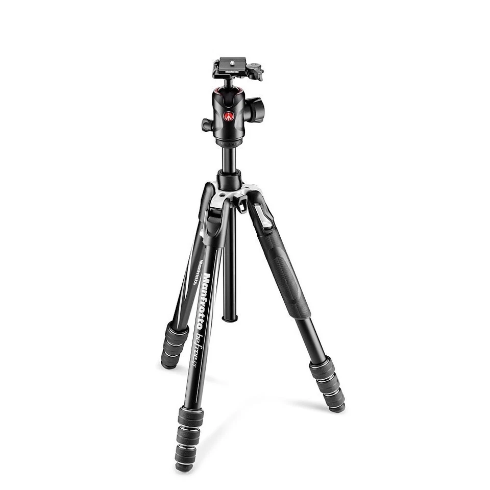 Manfrotto Befree GT Travel Aluminum Tripod with 496 Ball Head (Black) - Image 1 of 4
