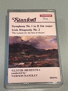 C V Stanford - Symphony No. 1 - Irish Rhapsody No. 2 - Audio Cassette Tape Album - Picture 1 of 5