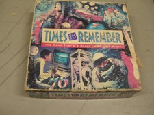 Times to Remember vintage 1991 trivia board game Milton Bradley