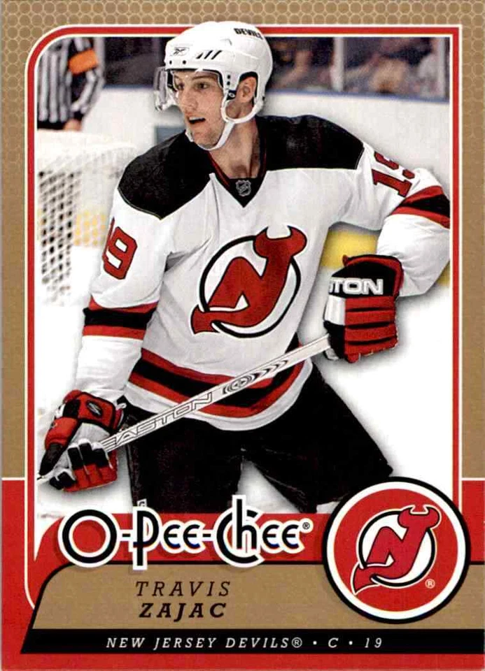2008-09 O-Pee-Chee Travis Zajac #91 - Image 1 of 2