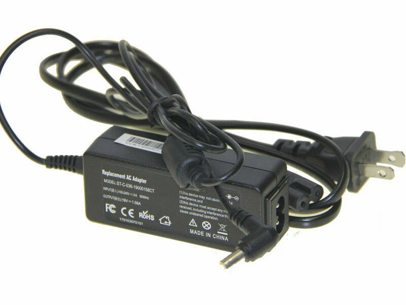 For Dell Inspiron Mini 10v 1011 iM10v-2679OBK AC Adapter Cord Battery Charger  - Image 1 of 1