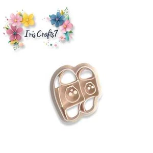 Slippers with Skull Polymer Clay Cutter - Earring Tools - Picture 1 of 6