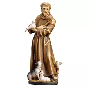 SAN FRANCESCO IN LEGNO SCOLPITO - Imagen 1 de 3