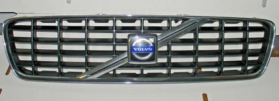 Volvo S60 2001 2002 2003 2004 OEM cromo/rejilla negra parte # 9151881/9190740 Foto 1 de 4