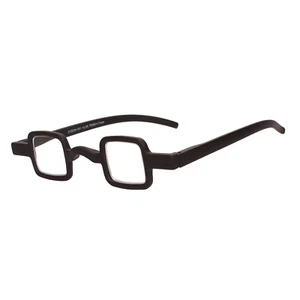 Gafas de lectura Beison pequeñas cuadradas para hombre mujer vintage de borde completo para lectores ojos - Imagen 1 de 8