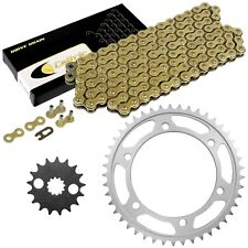 Drive Chain & Sprockets Kit for Kawasaki ZX1100D Ninja ZX-11 1993 1994-2001