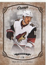 15/16 2015-16 Upper Deck Champ's Gold Variant Back #312 Max Domi Canadiens SSP