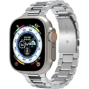 Armband für Watch 49/46/45/44mm Spigen Uhrarmbänd Uhrbänd Uhrenarmband Silbern - Zdjęcie 1 z 12