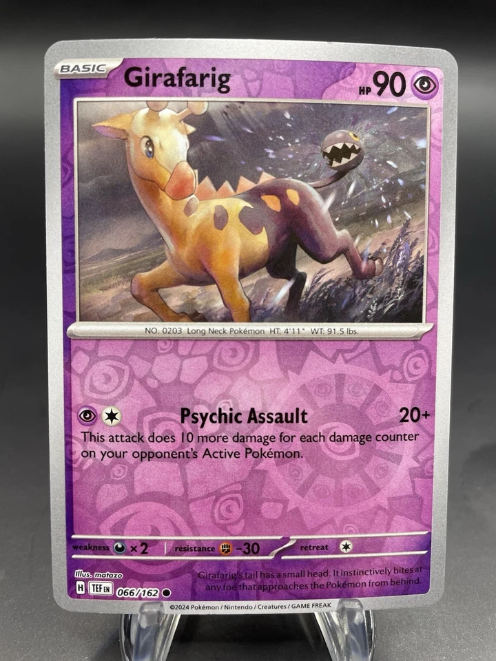 Girafarig 066/162 Sv05: Temporal Forces Reverse Holo - Image 1 of 1