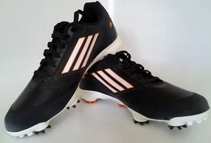 ADIDAS Adizero One Men's Golf Shoes Black White Q46806 Size 9.5 Medium - Picture 1 of 12