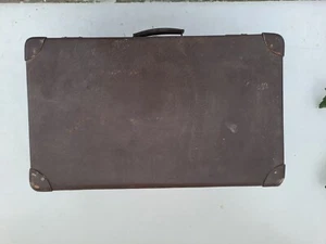 antik, Koffer, Pappkoffer KINDELBRÜCK, 55 x 32 x 16 cm, ECHT VULKANFIBER - Bild 1 von 10