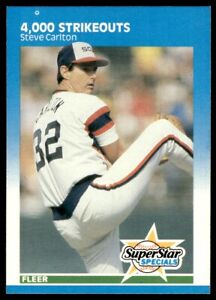 1987 Fleer Steve Carlton Chicago White Sox #635