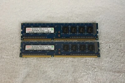Hynix 4GB (2X2GB) PC3 SDRAM memory, 1333/10600, HMT325U6BFR8C - Image 1 of 2