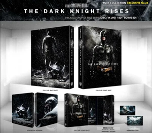 The Dark Knight Rises [Blu-ray] 4K UHD, FULL SLIP (STEELBOOK) Limited 300! WeET - Picture 1 of 2