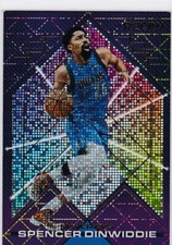 2021-22 Panini Recon #117 Holo Dots SSP Spencer Dinwiddie Case Hit Mavericks