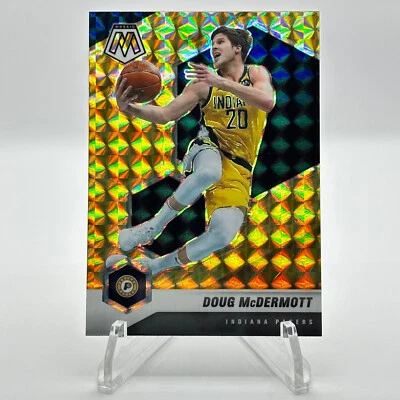 2020-21 Panini Mosaic DOUG McDERMOTT #150 Yellow Reactive Mosaic Prizm - Image 1 of 3
