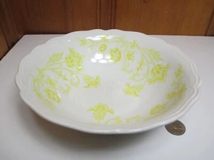 Royal Staffordshire Windsong Yellow Ironstone J G Meakin 8 1/2" Vegetable Bowl - Picture 1 of 6