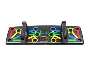Faltbares Push-Up-Board 14-in-1 – Farbcodiertes Trainingssystem - Bild 1 von 3