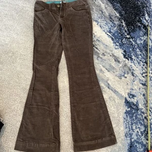 So Womens Pants Size 5 Corduroy Flared Casual Brown - Picture 1 of 8