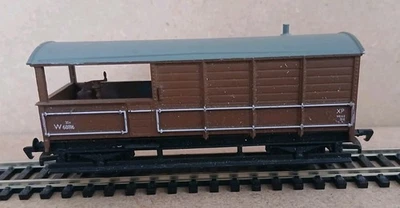 Pre Owned Hornby 00 Gauge BR Brake Van Model Lot BK 091 - Image 1 of 4